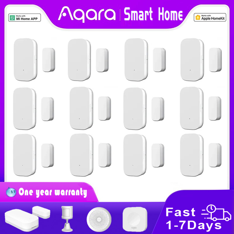 الأصلي Aqara نافذة الباب الاست - مراجعة Xiaomi Hub Mijia Hub وسعره
