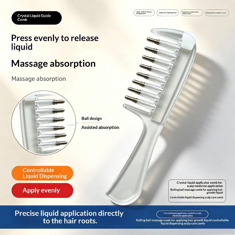مشط شفاف محمول جديد لتطبيق الس - مراجعة Root Stimulator Liquid وسعره